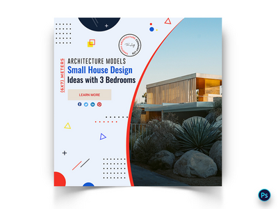 建筑社交媒体帖子模板(Architecture Social Media Post Template)