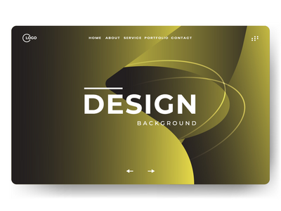 抽象多彩几何金色黑色背景(Abstract Colorful geometric gold black background)