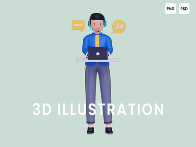 3d 24小时主动客服(3d 24 hour active customer service)