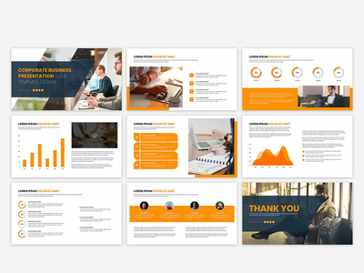 公司启动和业务概述演示幻灯片模板(Corporate startup and business overview presentation slide template)