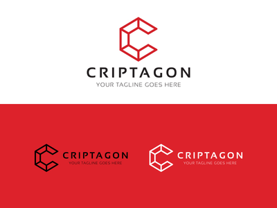 创意字母 C 标志图标设计(Creative Letter C logo Icon Design)