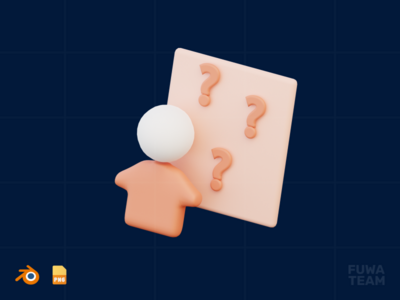 客户 - 3D 商业插图包(Client - 3D Business illustration pack)