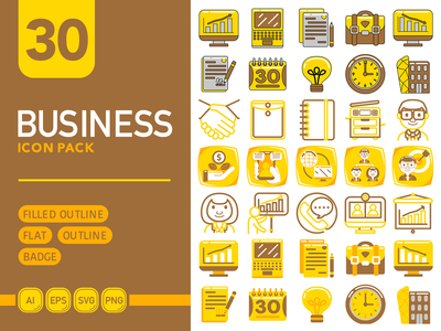 业务图标包(Business Icon Pack)