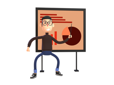 休闲插画酷男孩(Casual illustration cooly boy)