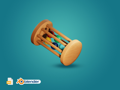 蒙台梭利婴儿玩具 3D 滚珠滚筒(3D Ball Cylinder Rolling Drum for Montessori Baby Toys)