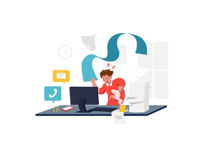 商业插画概念(Business Illustration concept)