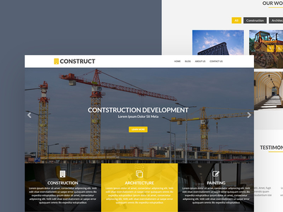 Construct - 构建 HTML 模板(Constuct – Construction HTML Templates)
