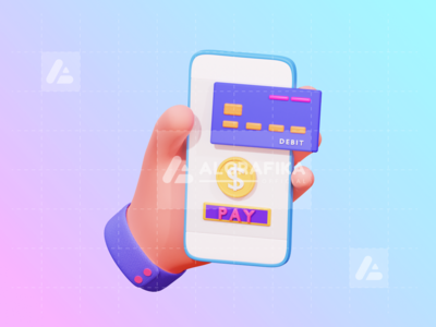 3d 手势金融插图(3D Hand Gesture Finance Illustration)