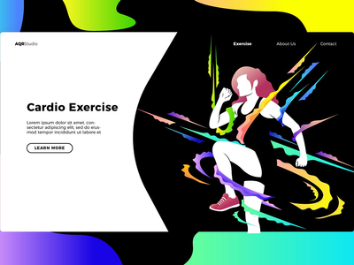 Cardio - 横幅和登陆页面(Cardio - Banner & Landing Page)