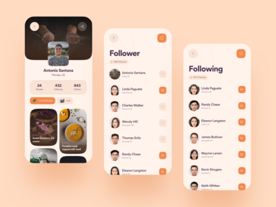 Appétit - 食物食谱应用程序 UI 套件 V13(Appétit - Food Recipes App UI Kit V13)