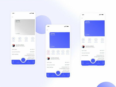 银行IOS App UI(Banking IOS App Ui)
