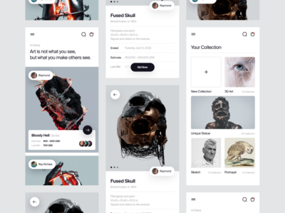 AA - 艺术拍卖移动响应(AA - Art Auction Mobile Responsive)