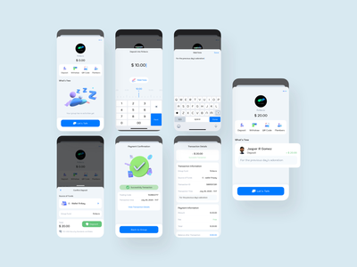 添加组 - 数字钱包移动 UI 套件(Add Group - Digital Wallet Mobile Ui kits)