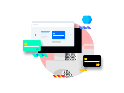 信用卡管理 - 插图(Credit Card Management - Illustration)