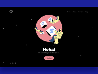 404页插图(404 Page Illustration)