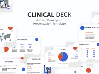 临床PowerPoint演示模板(Clinical PowerPoint Presentation Template)