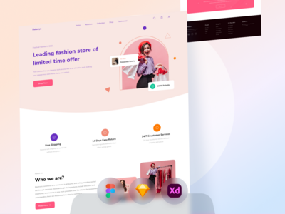 服装店网页套件(Clothing Store Webpage Kit)