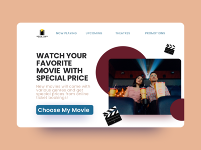 电影院登陆页面(Cinema Landing Page)