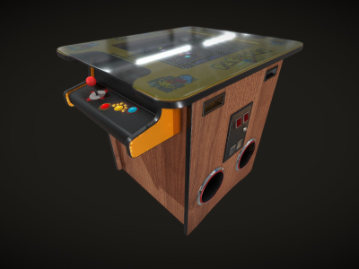 经典鸡尾酒桌街机游戏机(Classic Cocktail Table Arcade Game Machine)