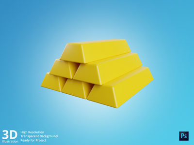 3D 金条(3D Gold Bars)