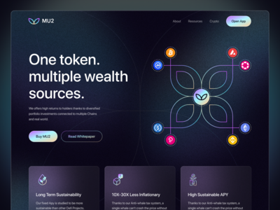 区块链网站，登陆页面(Blockchain website, landing page)