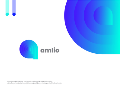 一个字母标志标志设计 - 一个标志 - 一个字母标志 - LOGO DESIGN(A letter mark logo design - A logo - A letter logo - LOGO DESIGN)