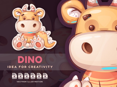 带有必要物品的行李 - 可爱的贴纸(Baggage with Necessary Things - Cute Sticker)