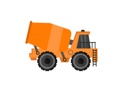 混凝土搅拌机(Concrete mixer)