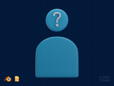 匿名 - 3D 网络安全插图（正面）(Anonymous - 3D Cyber Security Illustration (front))