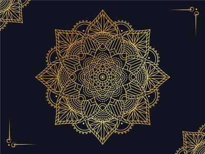 美丽的创意曼荼罗设计(Beautiful Creative Mandala Design)