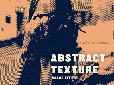 抽象纹理图像效果(Abstract Texture Image Effect)