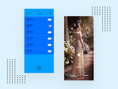 时钟闹钟移动应用程序(Clock Alarm mobile app)