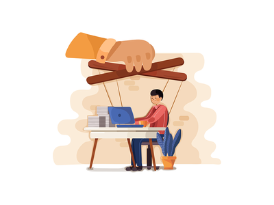 商业与金融插画概念(Business & Finance Illustration concept)