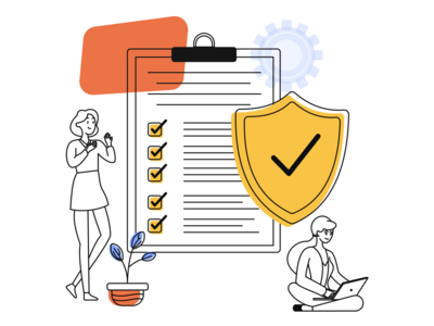 商业保险-商业插图(Business Insurance - Business Illustration)