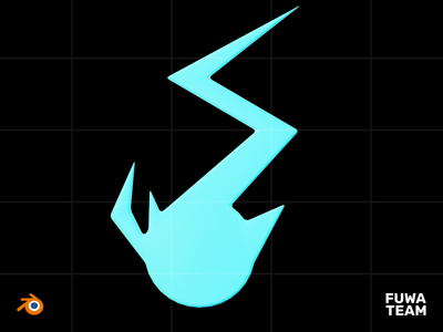 3D游戏属性在黑暗插图包中发光 - 耐力（正面）(3D Game attribute glow in the dark illustration pack - Stamina (Front))