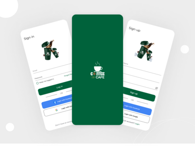 咖啡☕ App UI/UX 设计(Coffee☕ App UI/UX📱 Design)