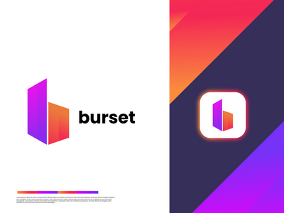 b 字母标志标志设计 - b 标志 - b 字母标志 - LOGO 设计(b letter mark logo design - b logo - b letter logo - LOGO DESIGN)