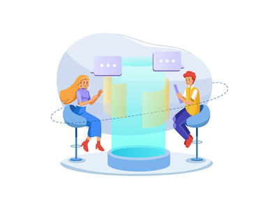 商业与金融插画概念(Business & Finance Illustration concept)