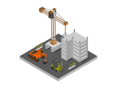 建造等距房子(building isometric house)