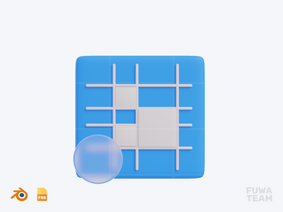 蓝图 - 启动和 SaaS 图标包（正面）(Blueprint - Startup and SaaS Icon Pack (front))