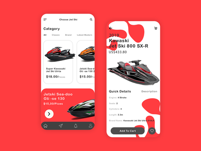 选择喷气滑雪 UI(Choose Jet Ski UI)
