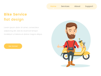 自行车服务概念设计(Bike Service concept design)