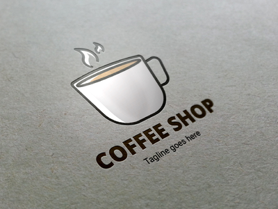 咖啡店标志模板(Coffee Shop Logo Template)