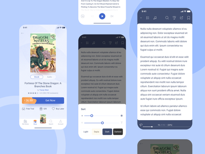 BUUK 商店应用程序设计#5(BUUK STORE APP DESIGN#5)