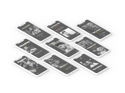 理发店 Instagram 故事模板(Barbershop Instagram Story Template)