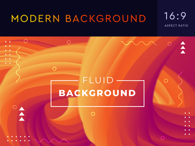 用于着陆页、海报、传单的具有 3D 流体形状的抽象背景(Abstract Background with 3D Fluid Shapes for Landing Page, Poster, Flyer)