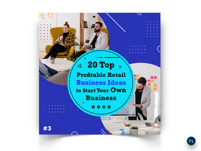 商业社交媒体帖子模板(Business Social Media Post Template)