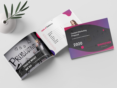 内容营销提案模板(Content Marketing Proposal Template)