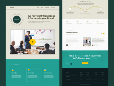 代理网站设计(Agency Website Design)