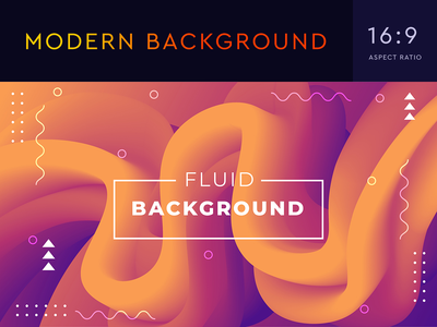 用于着陆页、海报、传单的具有 3D 流体形状的抽象背景(Abstract Background with 3D Fluid Shapes for Landing Page, Poster, Flyer)